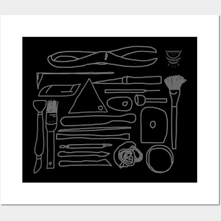 Potter's Tools Posters and Art